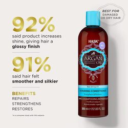 Hask Argan Oil  Repairing Conditioner for Damaged Hair, 355ml