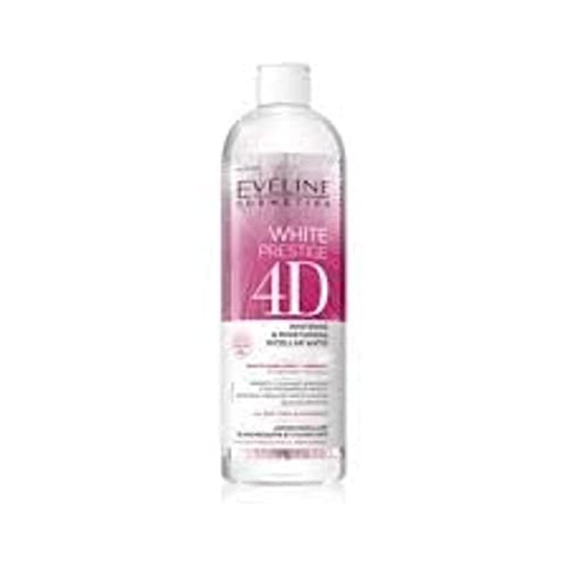 Eveline Cosmetics White Prestige 4d Whitening and Moisturising Micellar Water, 400ml