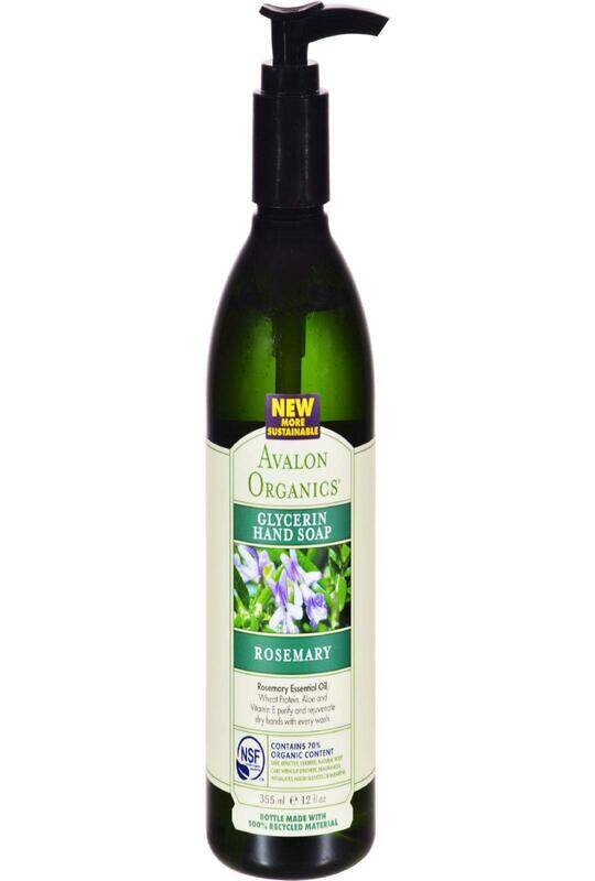 

Avalon Organics Rosemary Liquid Soap, 355ml