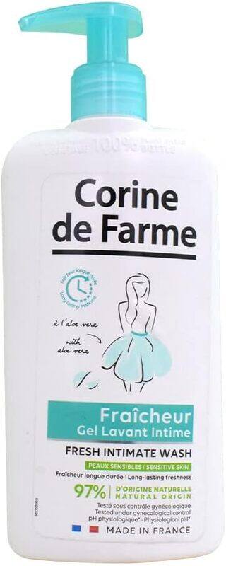 

Corine De Farme Fresh Aloe Vera Protect Intimate Wash Care Gel, 250ml