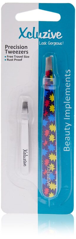 Xcluzive Precision Tweezers with Pvc Sleeve, Multicolour