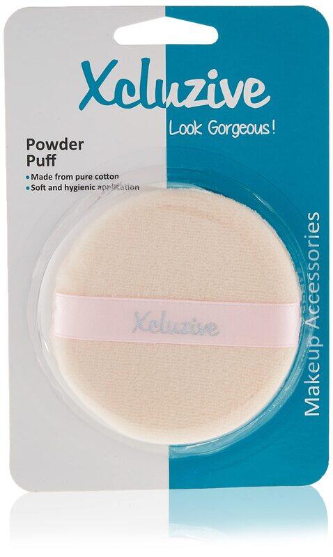 

Xcluzive Powder Puff Pure Cotton, 7cm, Cream