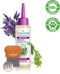 Puressentiel Anti-Lice Hair Treatment Shampoo + Comb, 150ml