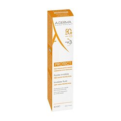 A-Derma Protect Invisible Fluid Very High Protection Spf50+, 40ml