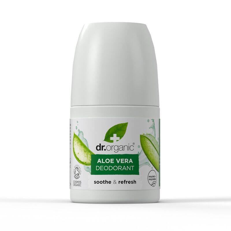 

Dr. Organic Aloevera Deodorant Roll-on, 50ml