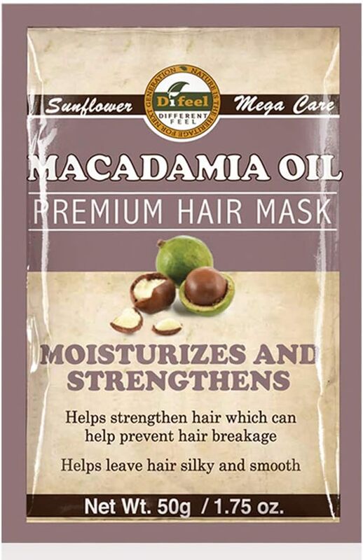 Difeel Premium Macadamia Oil Deep Conditioning Hair Mask for Dry Hair, 50g