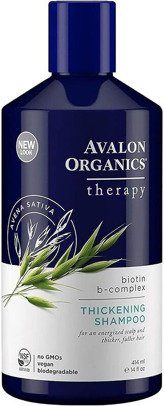 Avalon Organics Therapy Thickening Biotin B-Complex Shampoo, 14oz