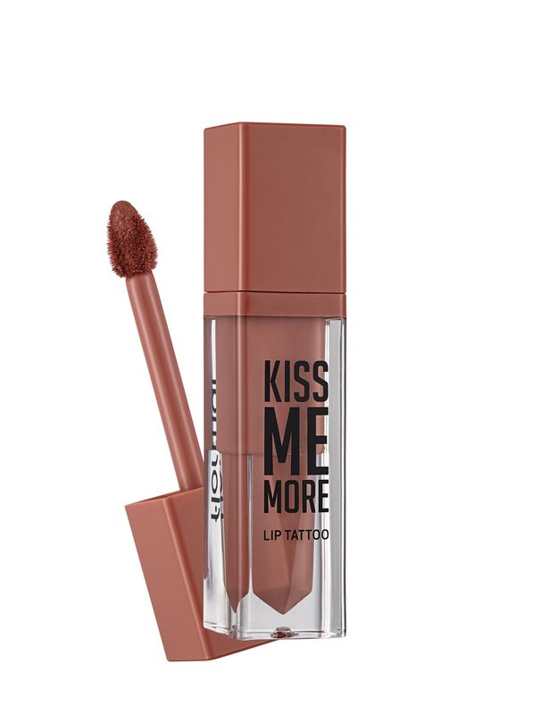 Flormar Kiss Me More Lip Tattoo, 3.8ml, 17 Nudist, Brown