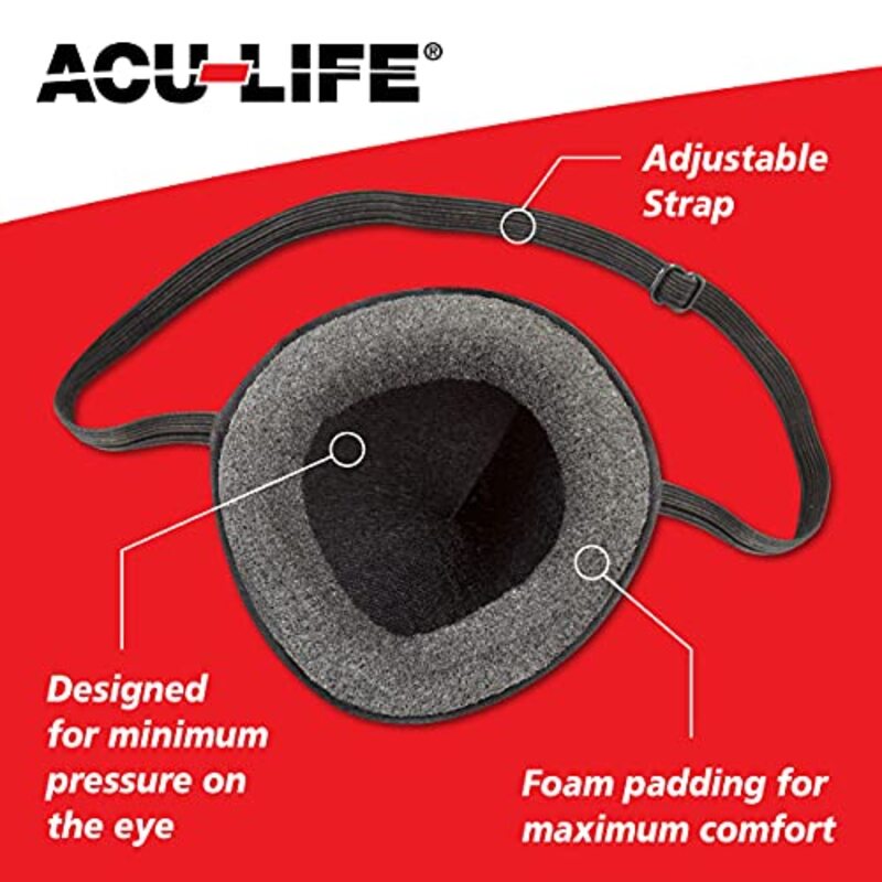 Acu-Life Concave Eye Patch, 400013, 1-Piece