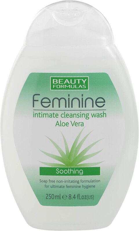 Beauty Formulas Feminine Aloe Vera Intimate Cleansing Wash, 250ml