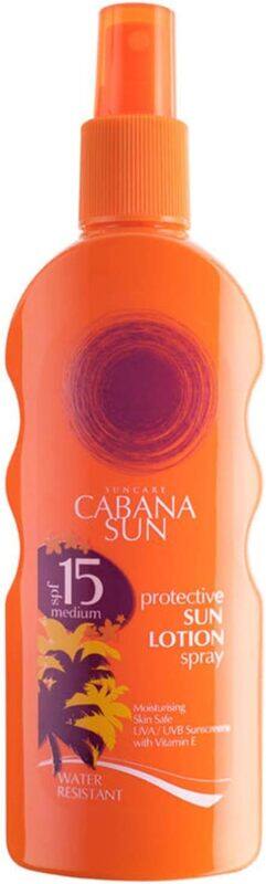 

Cabana Sun Protective Sun Lotion Spray Spf15, 200ml