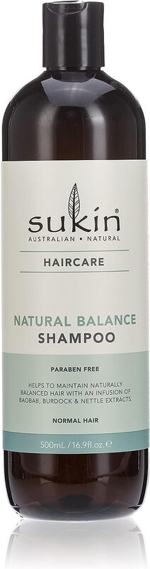 Sukin Hair Care Natural Balance Shampoo, 500ml