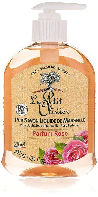 

Le Petit Olivier Pure Marseille Rose Liquid Soap, 300ml