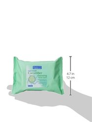 Beauty Formulas Cucumber Extract Cool Moist Cleansing Facial Wipes, 30 Sheet