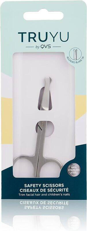

QVS Safety Scissor, Silver