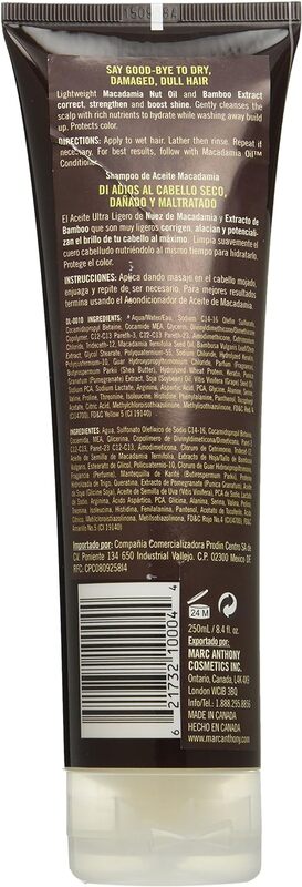 Marc Anthony Macadamia Oil Conditioner, 250ml