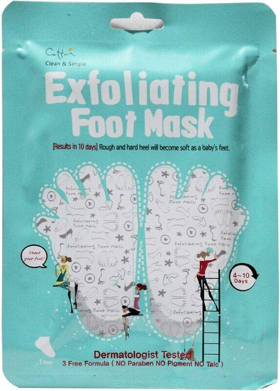 

Cettua Clean & Simple Exfoliating Foot Mask, 1 Mask