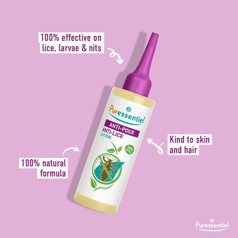 Puressentiel Anti-Lice Hair Treatment Shampoo + Comb, 150ml