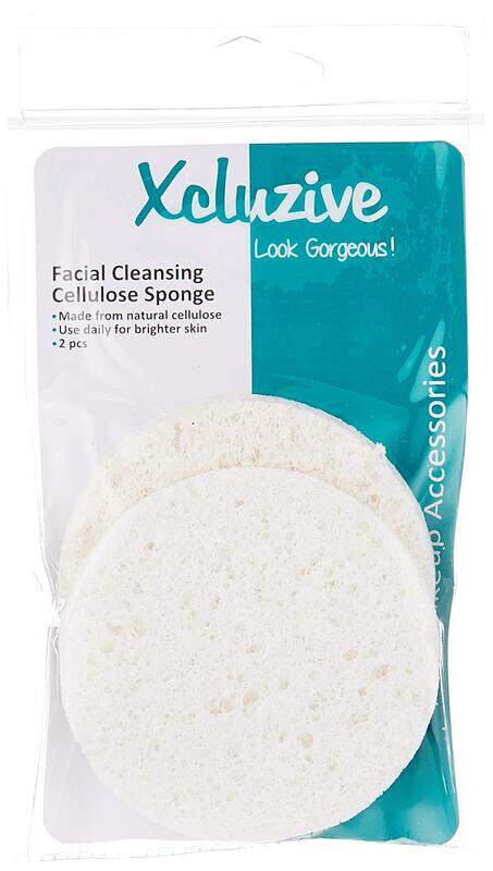 

Xcluzive Facial Cleansing Cellulose Sponges, 2 Pieces, Assorted