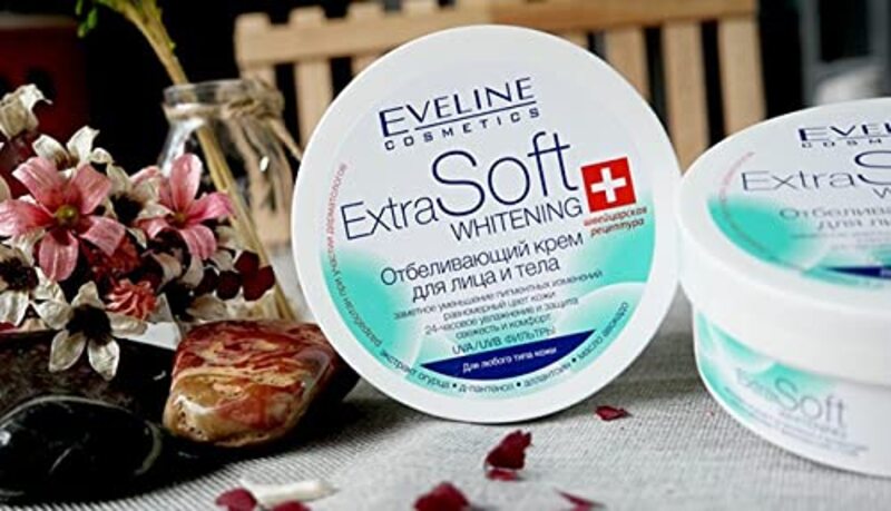 Eveline Cosmetics Extra Soft Face and Body Whitening Cream, 200ml