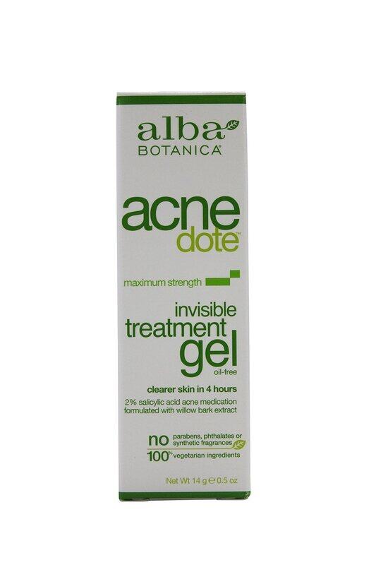 

Alba Botanica Natural Acnedote Invisible Treatment Gel, 0.5oz