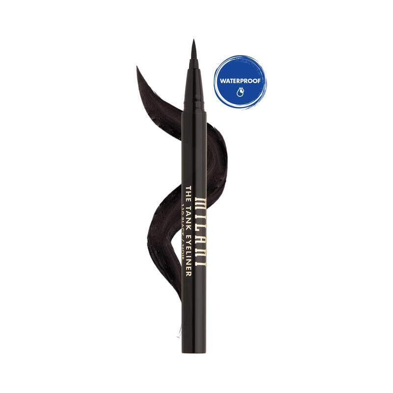 

Milani The Tank Waterproof Liquid Eyeliner, 9.07g, 110 Black Noir, Black