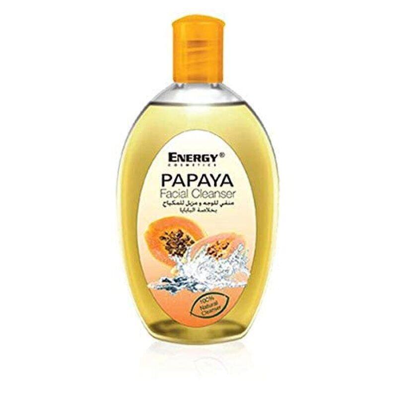 

Energy Cosmetics Papaya Facial Cleanser and Makeup Remover, 3434103, 235ml