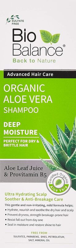 Bio Balance Organic Aloe Vera Shampoo, 330ml