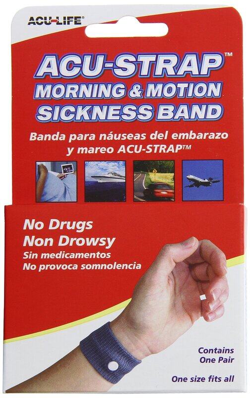 

Acu-Life Morning & Motion Strap Sickness Band, 400198A, Blue