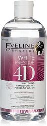 Eveline Cosmetics White Prestige 4d Whitening and Moisturising Micellar Water, 400ml