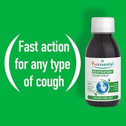 Puressentiel Respiratory Throat Syrup 4 Eobbd Essential Oils, 125ml