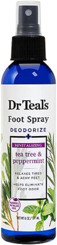 

Dr Teal's Foot Spray Deodorize Tea Tree & Peppermint, 177ml