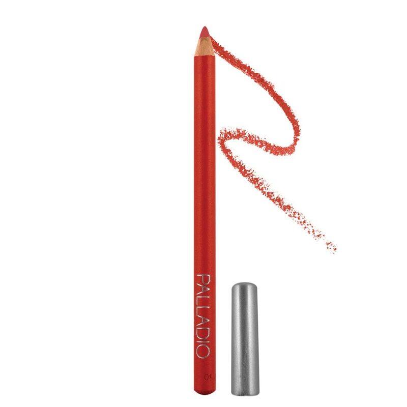 

Palladio Lip Liner Pencil, Coral, Red