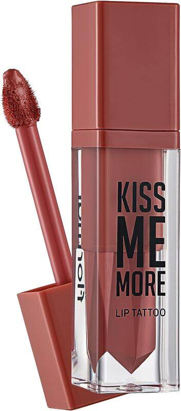 

Flormar Kiss Me More Lip Tattoo Liquid Lipstick, 3.8ml, 21 Naive, Brown
