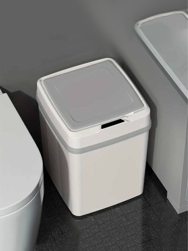 Uptrack Lifestyle 12L Smart Sensor Trash Can, White