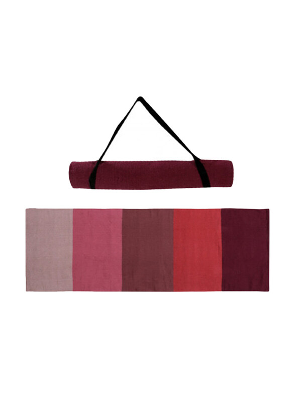 

Cherrypick Sunset Cotton Yoga Mat, Multicolour