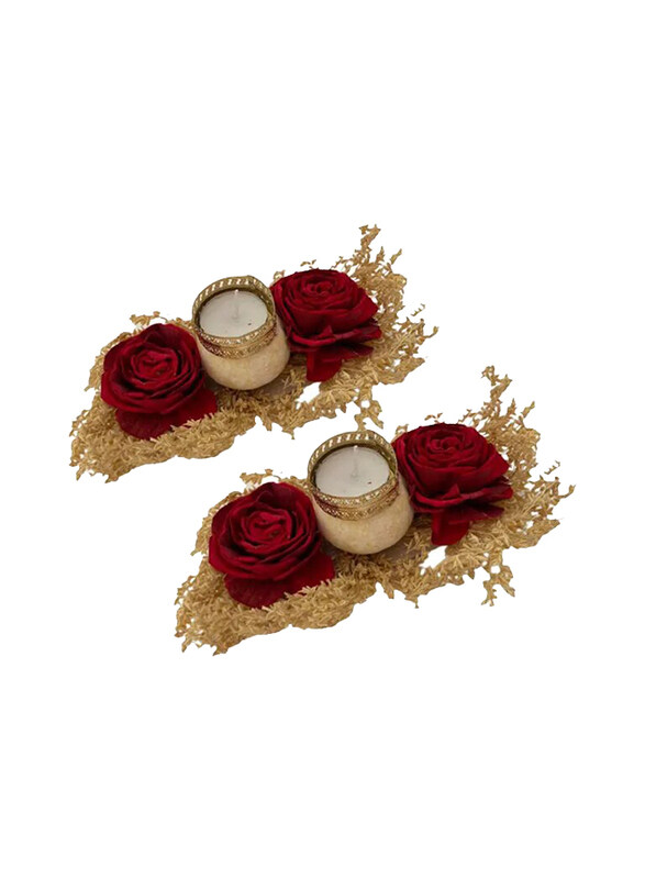 

Cherrypick 2-Piece Set Red Eco Candle Stand, Assorted