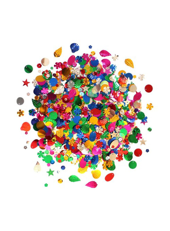 

Mindset Mixed Sequins Assorted Shapes, 13cm, Multicolour