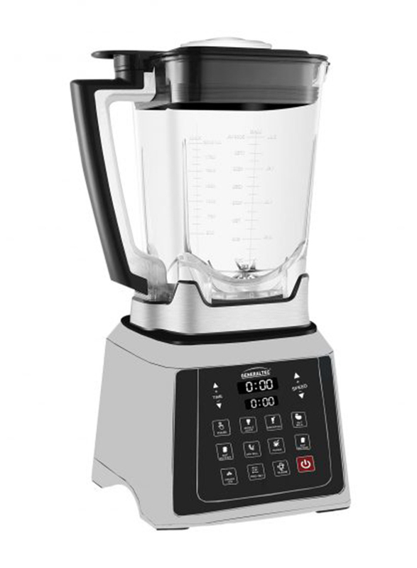 Generaltec 2L Heavy Duty Blender with Touch Pad, 2000W, Black