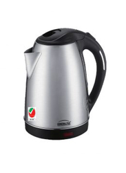 Generaltec 2.5L Stainless Steel Cordless Kettle, 1800W, Silver