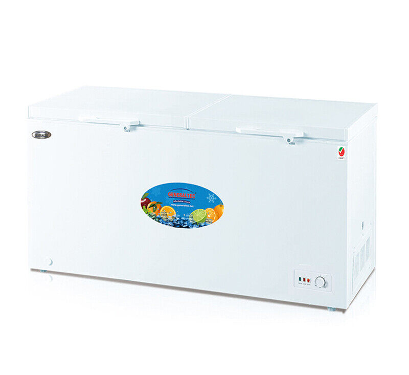 

Generaltec Double Door Chest Freezer. Model No. GF700D