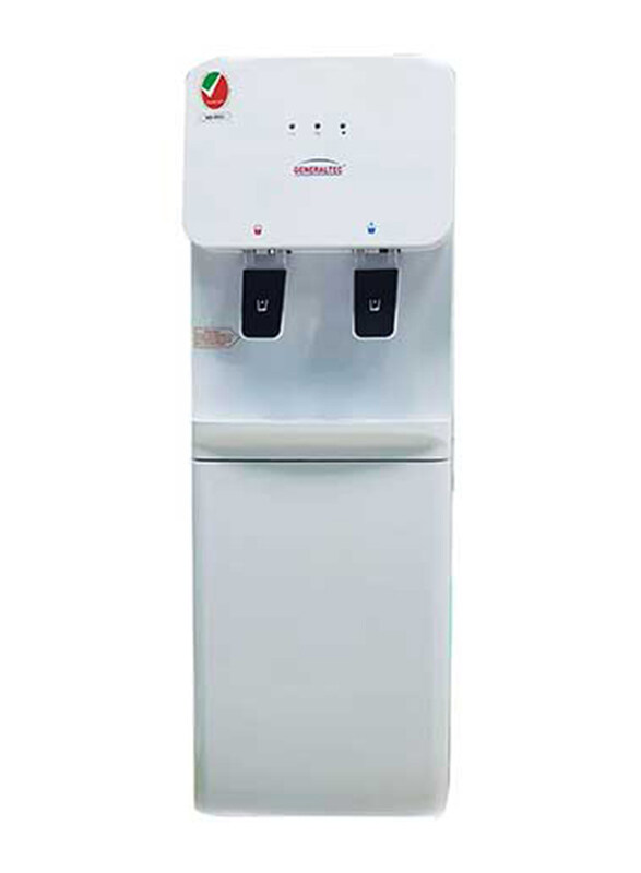 

Generaltec Top Loading Water Dispenser with 2L Cold, 5L Hot & R 134a Refrigerant, 550W, GD50, White