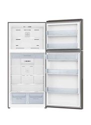 Generaltec 399L No Frost Double Door Refrigerator, CFC Free, GR800KS, Grey
