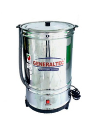 Generaltec 50L Stainless Steel Churning Machine with 1400 RPM for Butter Extraction & Laban Making, Silver