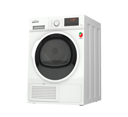 Generaltec 8 KG Front Load 100% Condenser Dryer, 15 Programs, Calvanized Drum