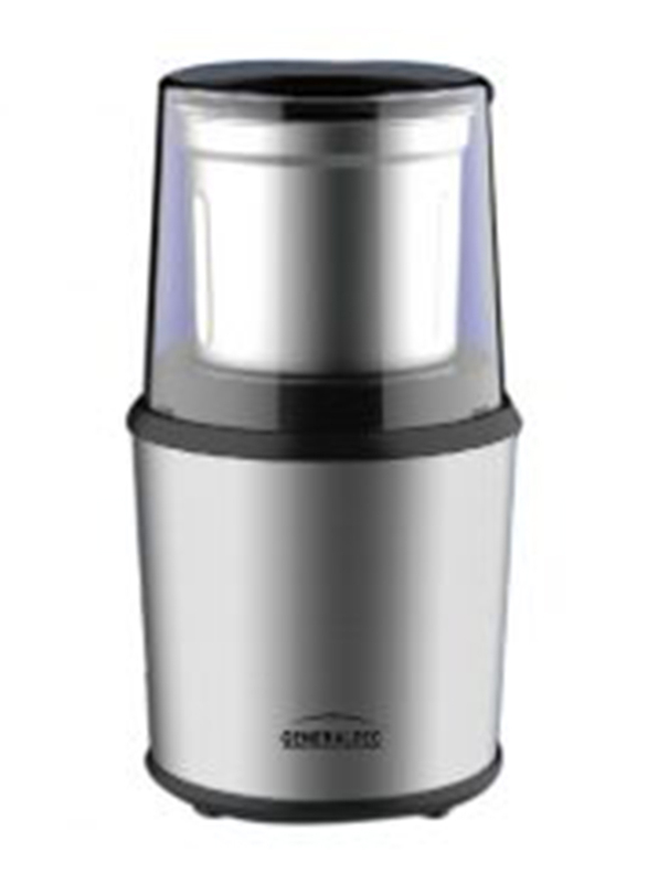 Generaltec Coffee Mill with 75g Removable Grinder Jar & Stainless Steel Durable Blade, 200W, Silver