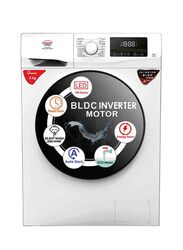 Generaltec 8Kg 1400 RPM Fully Automatic Front Load Washing machine with BLDC Inverter Motor, White