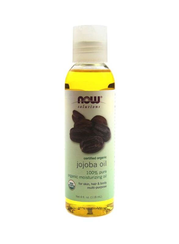 Now Foods Pure Organic Jojoba Moisturizing Oil, 118ml