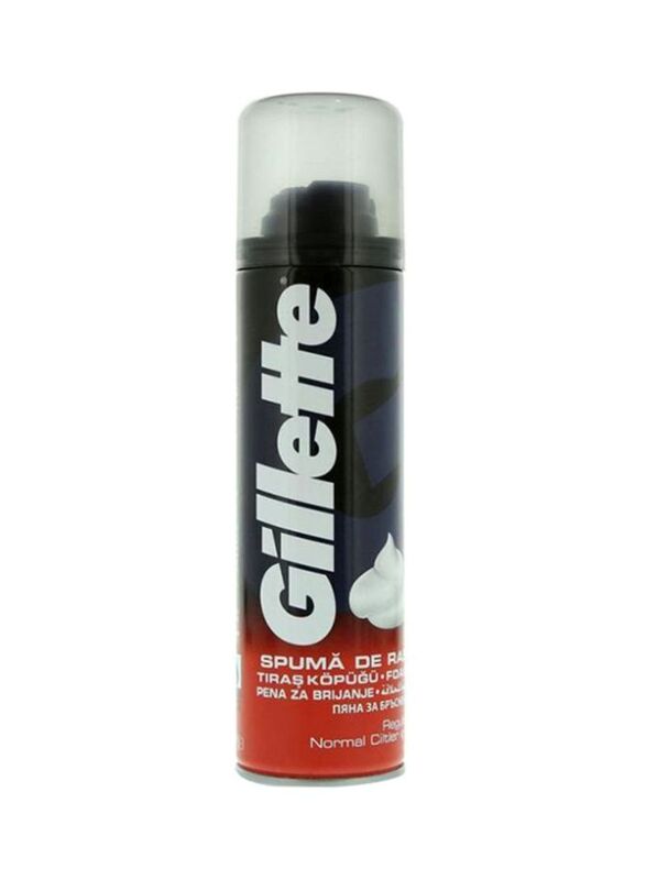 Gillette Regular Shaving Foam, 200ml