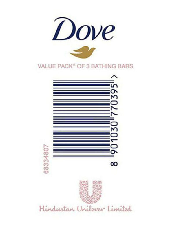 Dove Pink Rosa Beauty Cream Soap Bar, 8 x 100gm